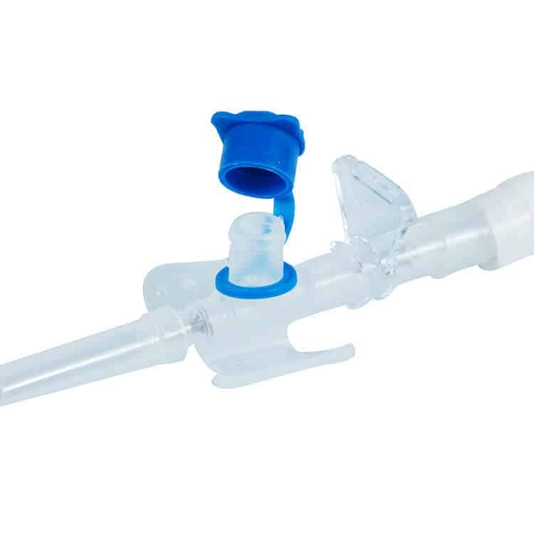 IV Cannula with Injection valveWings 3