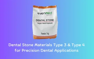 Dental Stone Materials Type 3 & Type 4 for Precision Dental Applications