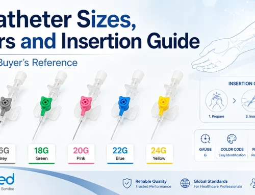 IV Catheter Sizes, Colors and Insertion Guide