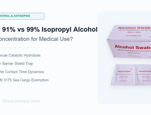 70% vs 91% vs 99% Isopropyl Alcohol: Which Concentration for Medical Use?