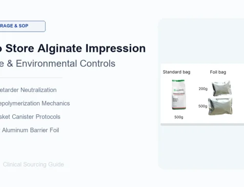 How to Store Alginate Impression Material: Shelf Life & Best Practices
