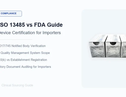 CE vs ISO 13485 vs FDA: Medical Device Certification Guide for Importers