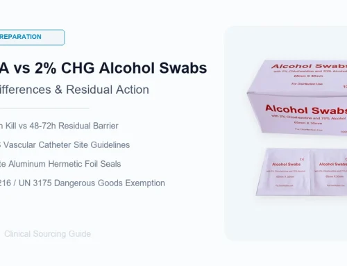 IPA vs Chlorhexidine Alcohol Swabs: Clinical Differences & Applications