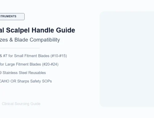 Surgical Scalpel Handle Guide: Types, Sizes and Compatibility