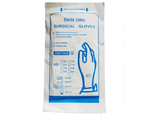 Powder Free Sterile Latex Surgical Gloves