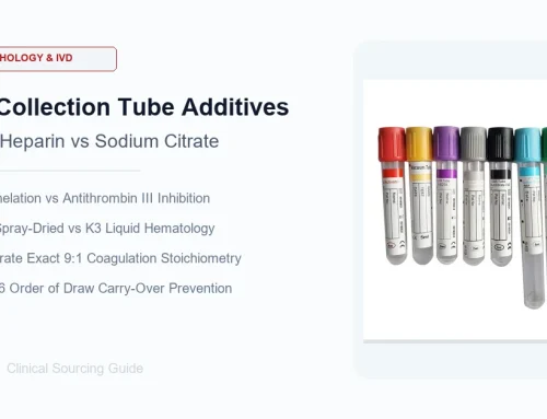 Blood Collection Tube Additives: EDTA vs Heparin vs Sodium Citrate Clinical Guide