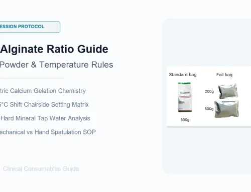 Dental Alginate Water-to-Powder Ratio & Temperature: Clinical SOP