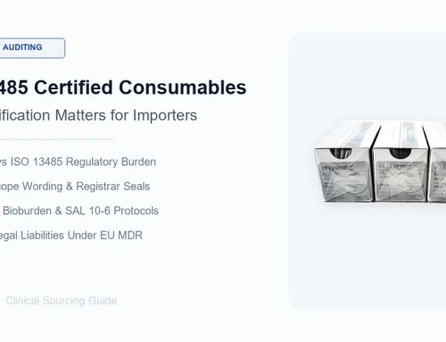 ISO 13485 Certified Medical Consumables: Why Certification Matters for Importers