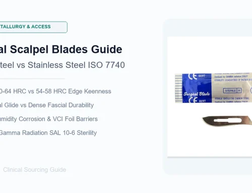 Surgical Scalpel Blades: Carbon Steel vs Stainless Steel ISO 7740 Metallurgy Guide