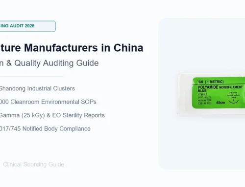 Top Surgical Suture Manufacturers in China: How to Evaluate & Choose in 2026
